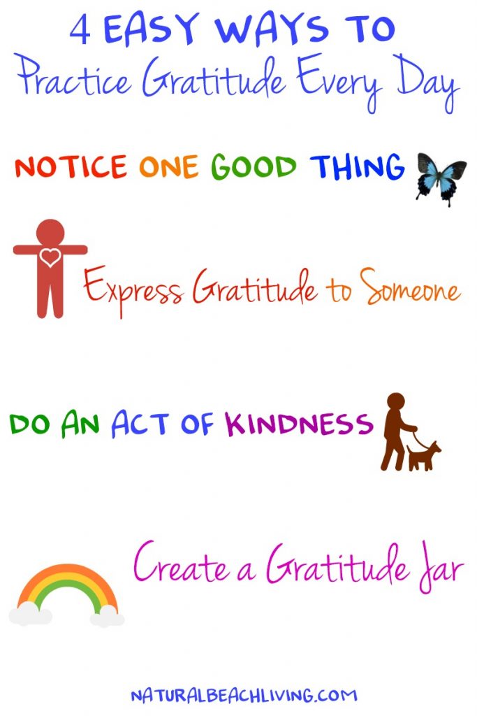 Practice Daily Acts Gratitude